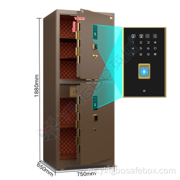 Caja segura de Fireproof de Fireproof de metal digital de diseño pesado